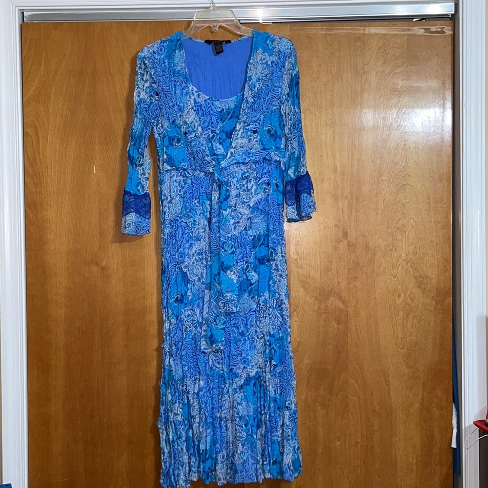 Gorgeous blue spring dress, never worn!